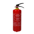 Portable 2kg fire extinguisher with wall bracket