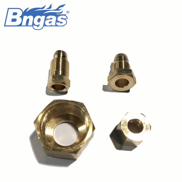 Brass tube nuts