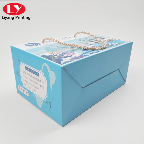 Snack display paper box packaging for children