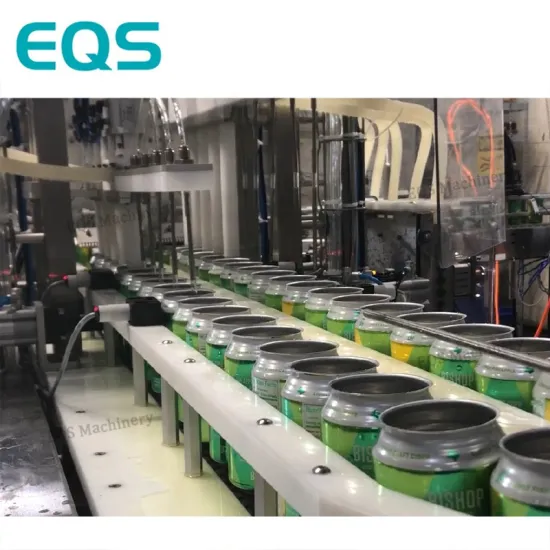 Factory Price Craft Beer Canning Line: Soda Water Can Packing, Filling & Capping Machine