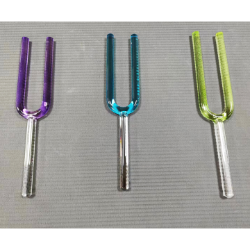 Q&#39;re Crystal Tuning Fork ชุดสีสามชุด