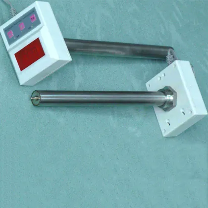 PTC heater with thermo-control meter