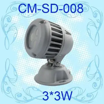 Ip66 waterproof 9w  LED spotlight