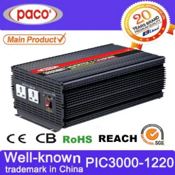 DC TO AC Power Inverter with Charger 3000W with CE,RoHS Certificates