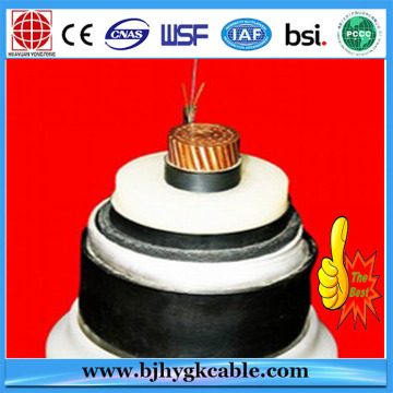 Cable subterráneo de 132KV con conductor de cobre