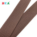 PP/polypropylene Webbing Strap 25mm Brown For Bag Packing