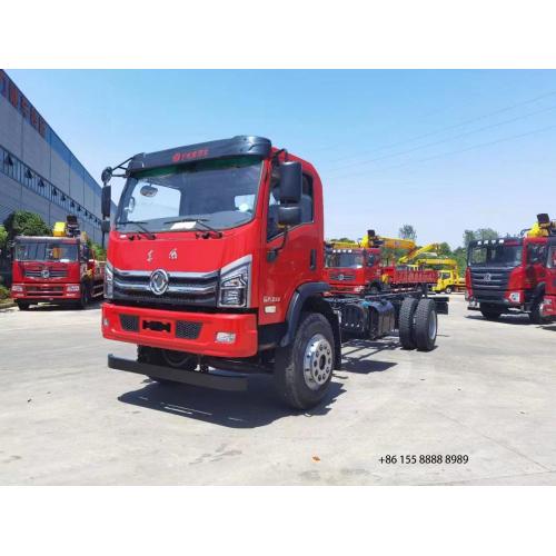 Dongfeng 220hp single row cab truck crane