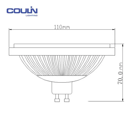 Environmental Material R111 Gu10 Led Light