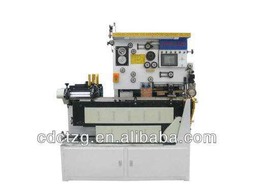 Automatic aerosol can body welding equipment