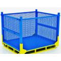 Cage de boîte de rangement en fil pliable