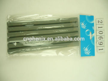 6pcs rubber foam bendy hair roller