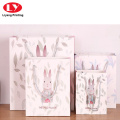 Lovely Christmas Paper Gift Packing Bag With Handle