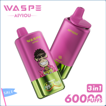 Waspe 60000 Puffs Disposable Hot Sale In Italy