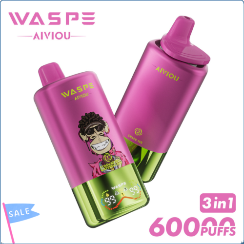 60000 Puffs Waspe Triple Flavors Hot Sale Germany