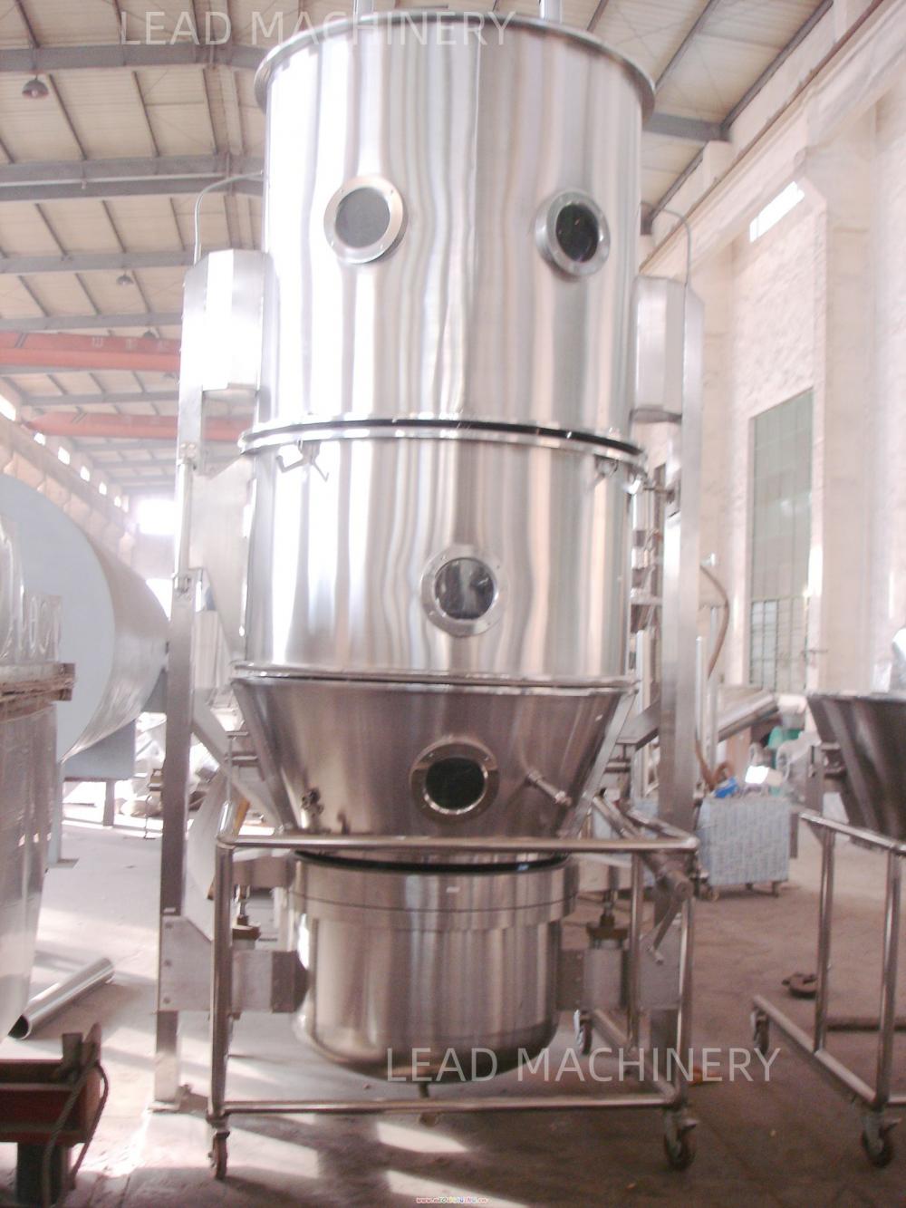 Pharmaceutical fluid bed drying machine Fluidized bed dryer