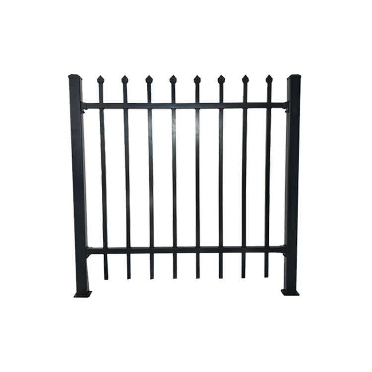 Wrought iron fence parts