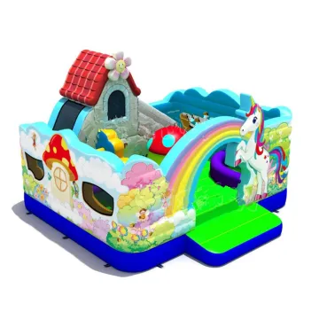 high quality kids inflatable amusement park