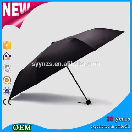 Sun Protection Umbrella Blue Sky 3 Folding Parasols Rain Umbrella