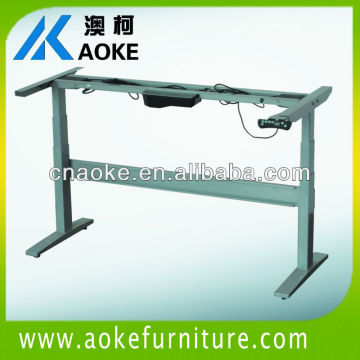 Spring & pneumatic height adjustable desks