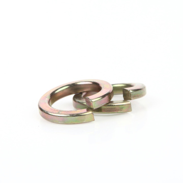 Zinc Plated Single Coil Spring Lock Washers