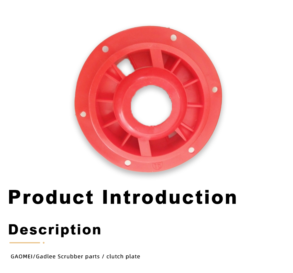 Gadlee Scrubber parts clutch plate x