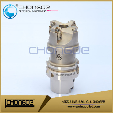 High precision HSK FMB Face Mill holder DIN69893