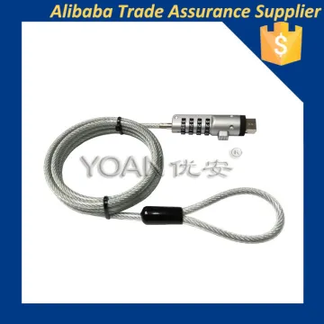 High quality remove cable lock with USB