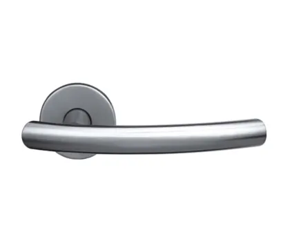 Fashionable Wooden Door Handles with Mixed Finishes