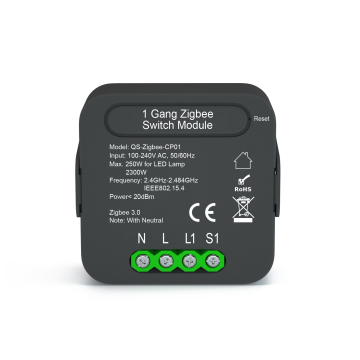 Module d'interrupteur Smart Zigbee 3.0 - Disponseur de circuit de commutateur de mur de relais 10A
