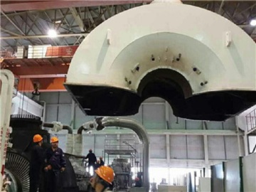 Installazione di turbine a vapore in centrale elettrica