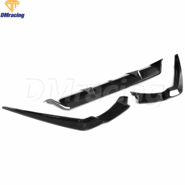 3D Style Carbon Fiber Rear Bumper Diffuser Lip for BMW 5 Series G30 G38 M-Tech 2017-2019