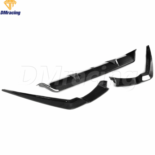 3D Style Carbon Fiber Rear Bumper Diffuser Lip for BMW 5 Series G30 G38 M-Tech 2017-2019