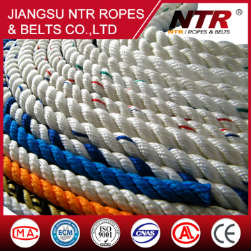NTR 3-strand twisted ship rope for sale