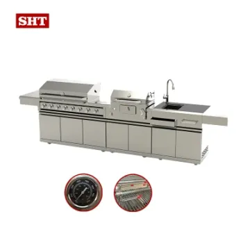 Wholesale Garden Gas Grill Burner Kitchen Cabinets in Cheap Price