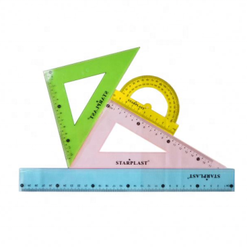 Printable EKG Geometric Plastic 30cm Measuring Protractor Flexible Ruler Set" 

However, considering typical SEO practices and the focus of the product, a more fitting title might be:

"30cm Measuring Protractor & Flexible Ruler Set - Printable EKG Geomet