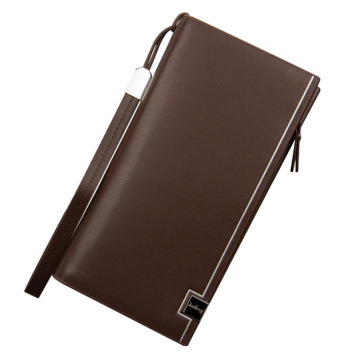 Wholesale High Quality Baellerry S6545 Men's Pu Leather Phone Case with Card Holder and Wallet