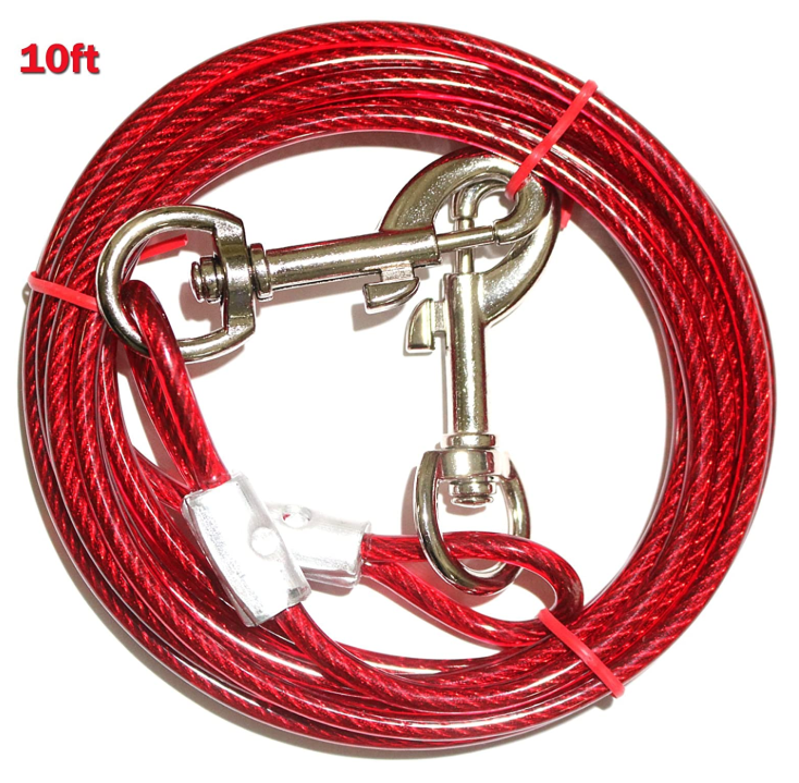 10ft Dog Tie Out Cable