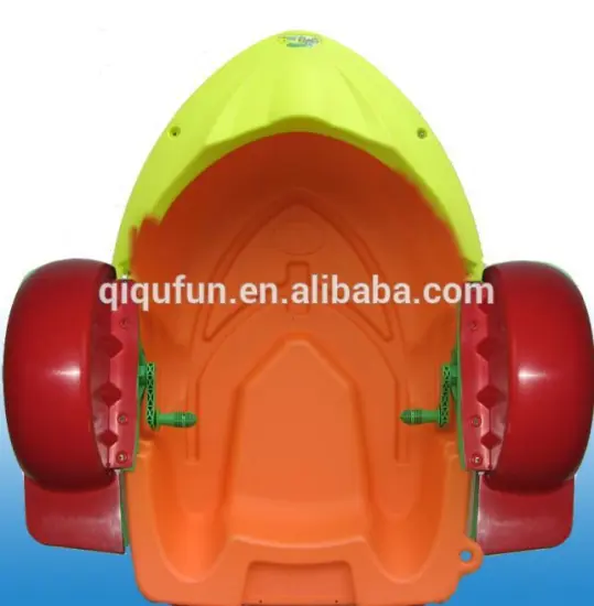 Kids water hand powered operated paddle rowing boat for sale