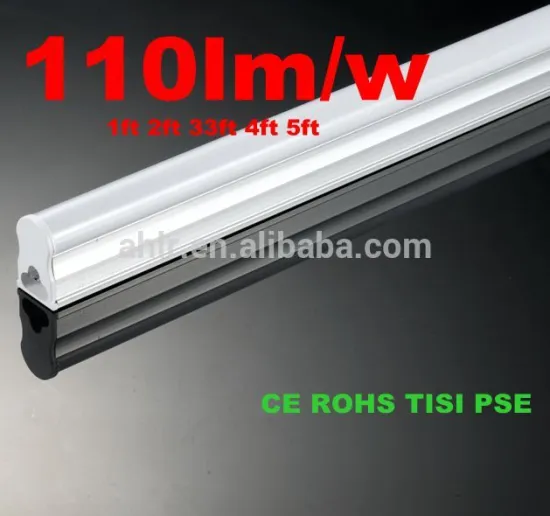 CE ROHS PSE approved 2ft led 9w t5 tube,white plastic cover led tube