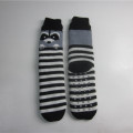 Striped Fox Jacquard Floor Socks