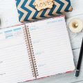 Personalised Spiral Monthly Academic Planner Organizer