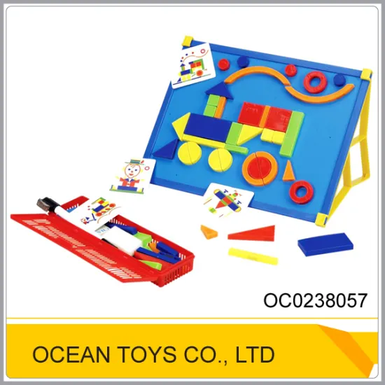 Educational writing board set kids erasable magnetic drawing board OC0238057