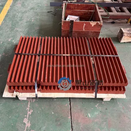 High Manganese Jaw Crusher Wear Parts: 18% Mn, 13% Mn Extec C10, C12 Jaw Dies