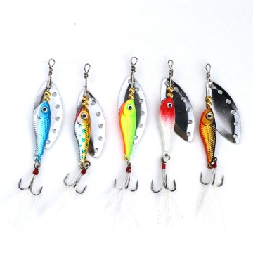 MISTER LURE SB015 Metal Spinner Bait for Pike - 12g/16g Fishing Spoons