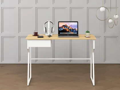 Modern Small Computer Desk for Home Office