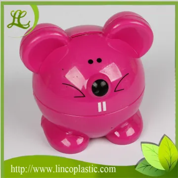 Plastic Mouse Shape Money Pot