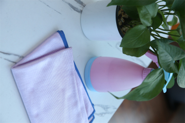 Kain bersinar microfiber untuk kaca