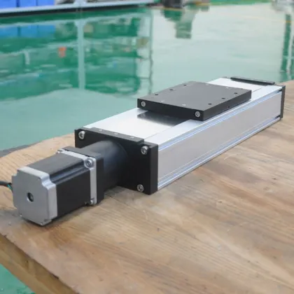 Chengdu servo drive ball screw linear guide with servo motor