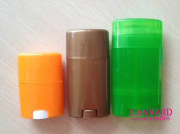 Oval twist deodorant stick tube, new deodorant stick bottle