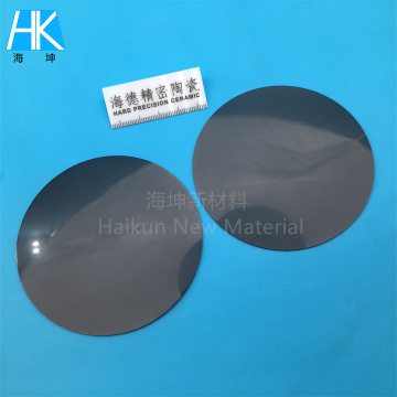 Polished Black Zirconia Ceramic Disc ZrO2 Wafer